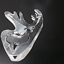 Silver deer on the mask　”SOLD OUT" 4枚目の画像