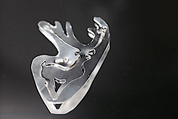 Silver deer on the mask　”SOLD OUT" 4枚目の画像