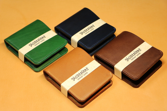 【インポケット二つ折り財布】ブッテーロ ワイン ED-014 インポケット二つ折り財布 ブッテーロ また イタリア