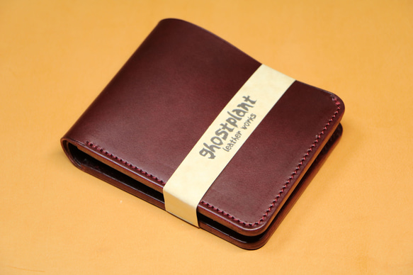 【インポケット二つ折り財布】ブッテーロ ワイン ED-014 インポケット二つ折り財布 ブッテーロ また イタリア