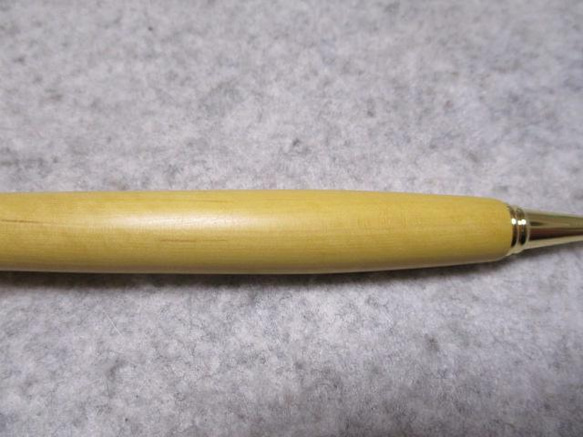 御蔵島柘植　椿油仕上げ　シャープペンシル(0.5ミリ用)　 8枚目の画像