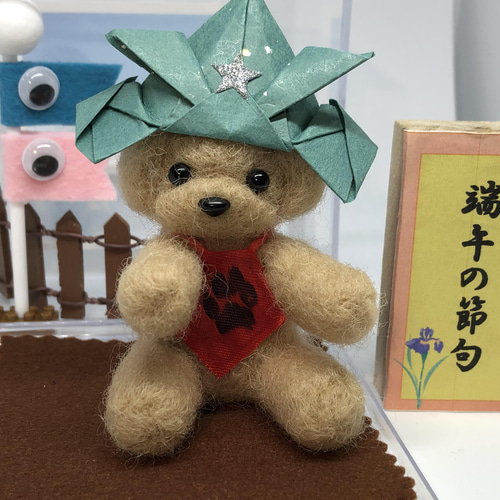 羊毛フェルト トイプードル お正月 ななちゃん様専用
