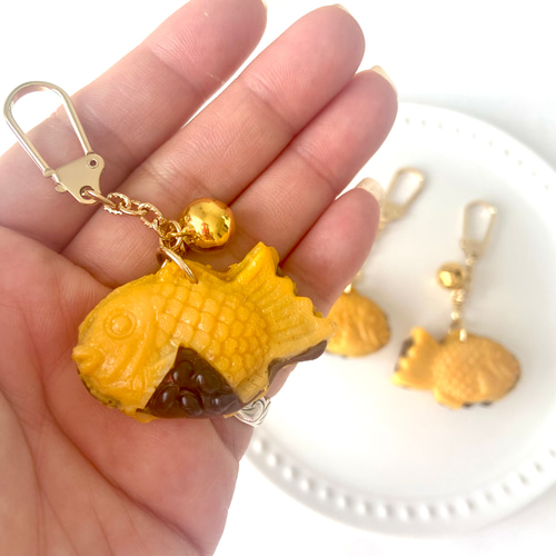 リニューアル！鯛焼き！たいやき！ 食品サンプル 鈴つき