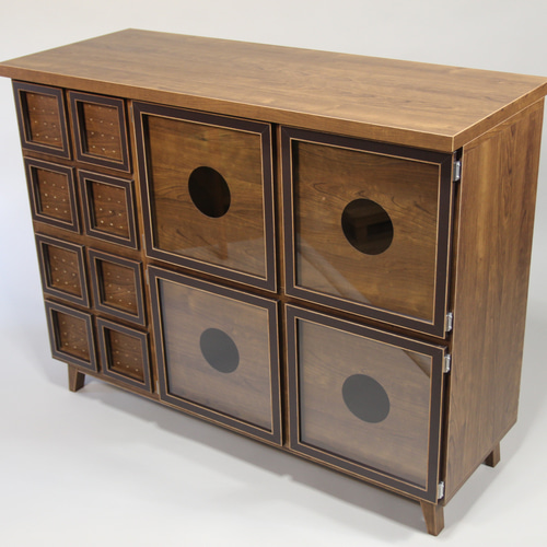 プラン：Record Furniture_レコード & CD キャビネット