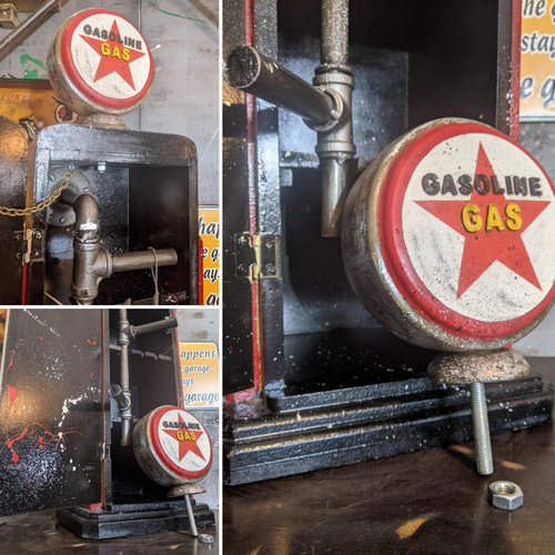 アメリカンヴィンテージ Style/ ガソリンポンプ型 アクセサリーケース