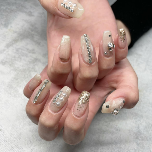 ネイルチップ・付け爪 OHANA Amazon | ネイルチップ 付け爪 チップ 3D