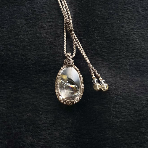 希少 アイリス スモーキークォーツ（レインボースモーキークォーツ