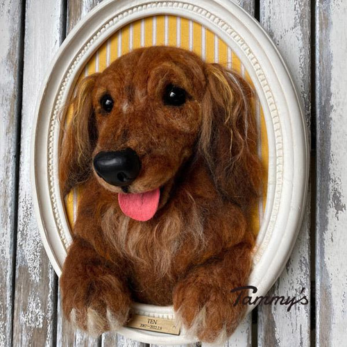 うちの子オーダー2025【オーダー例_ミニチュアダックスフンドてん君