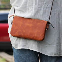 Creemaさんで購入した本革サコッシュです。大人可愛い♡ Creemaさんで購入した本革サコッシュです。大人可愛い♡ - メルカリ