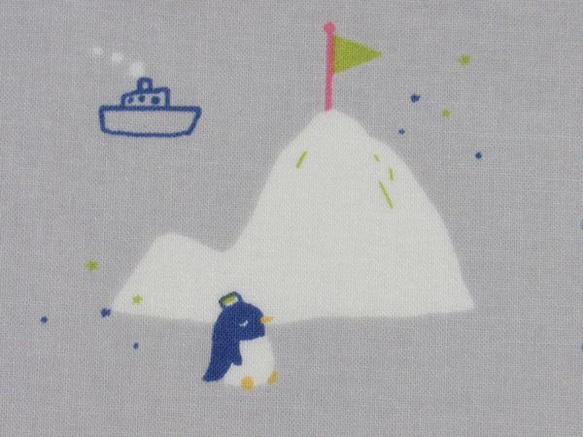 【44×44】ランチョンマット・給食ナフキン★氷の島 3枚目の画像