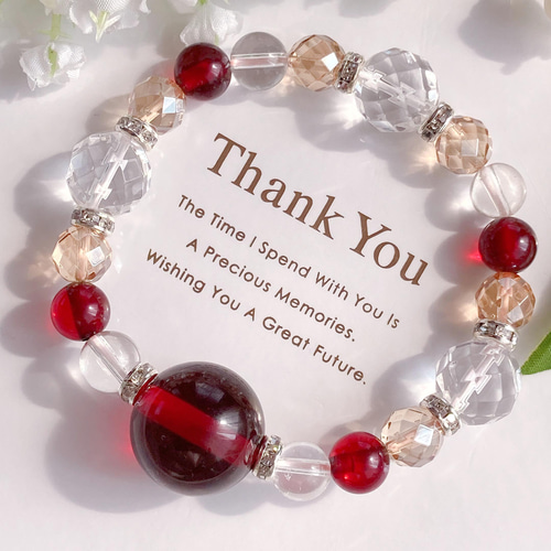 スーパーセブン/シトリン/ディープローズブレP-262 ブレスレット marve  