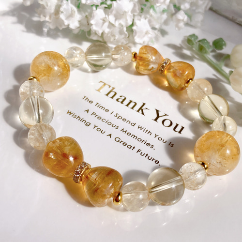 ✧₊⁎一点のみ˚✧₊⁎お金ザクザク˚✧₊⁎贅沢シトリンキラキラ天然石