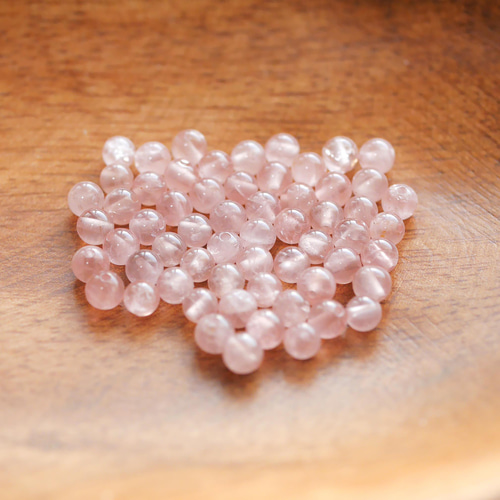 宝石質 モルガナイト 3.8mm（10粒） 天然石 サルサパリラ 通販