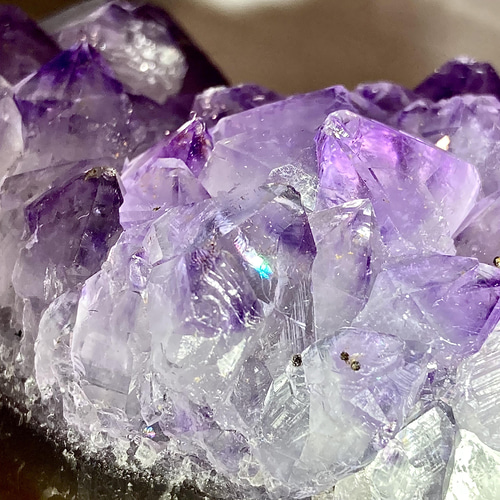 レインボー⭐︎ アメジスト クラスター 原石 ラフストーン その他置物