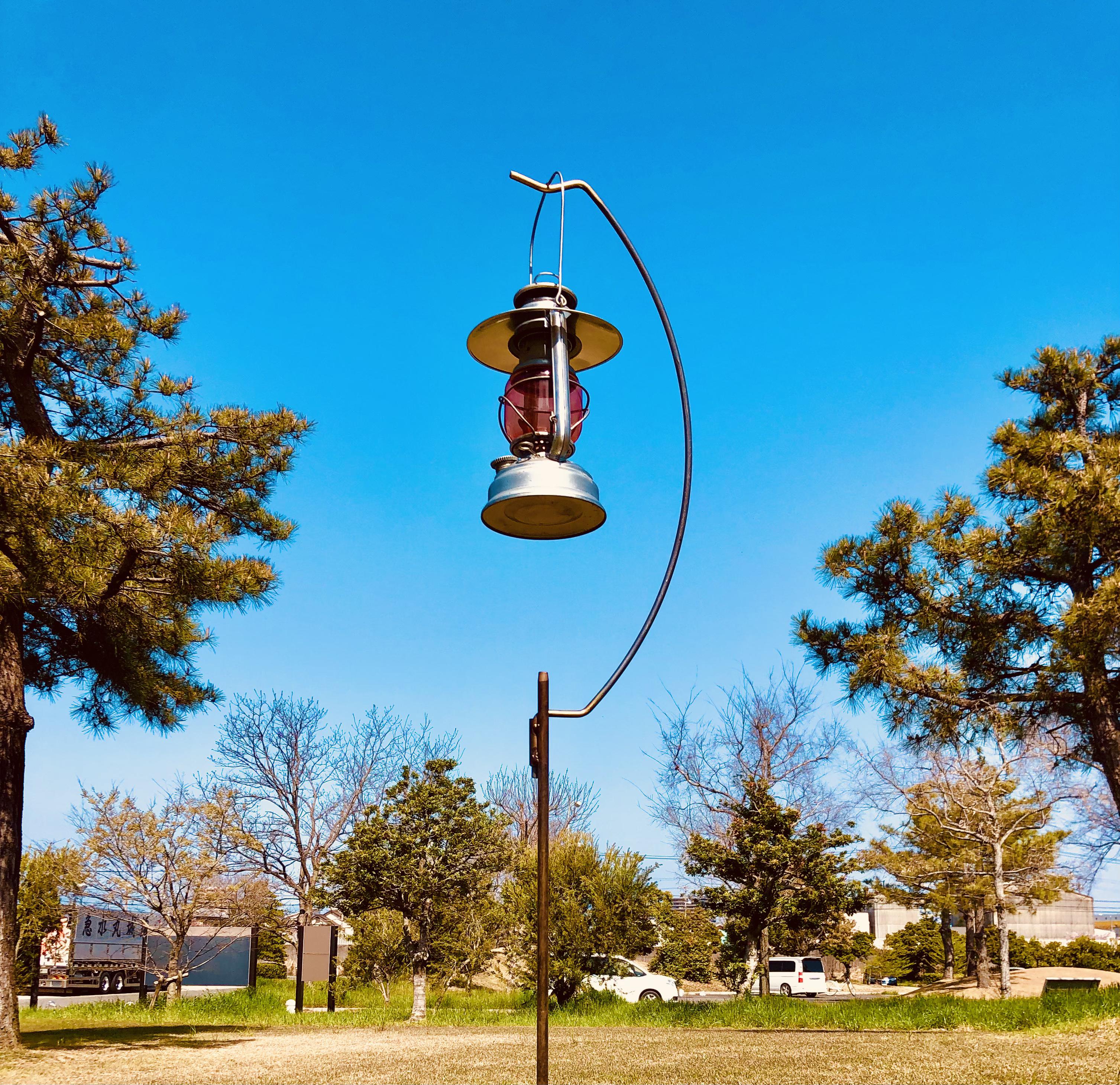 日月鉄工所「鉄男」インディアンハンガー＆ランタンスタンド