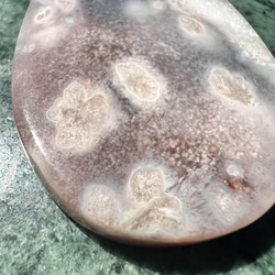 天然石　桜瑪瑙　チェリーブロッサムアゲート　ペンダント　最高品質薄いタイプ　ネックレス　春　サクラ　30 3枚目の画像
