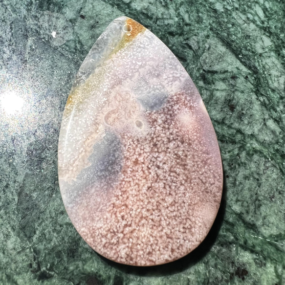 天然石　桜瑪瑙　チェリーブロッサムアゲート　ペンダント　最高品質薄いタイプ　ネックレス　春　サクラ　30 4枚目の画像