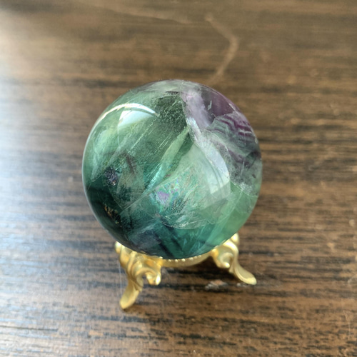 ファントム フローライト 丸玉39mm その他置物 SAKURA STONE