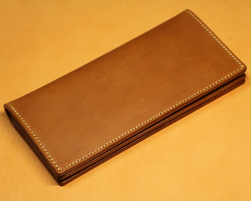 スタンダード長財布】ブッテーロ キャメル EA-011 長財布 ghostplant