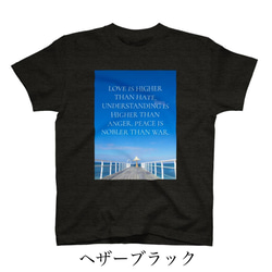 ・留言T恤和平與藍天[4種顏色可供選擇] 第5張的照片