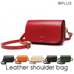 ショルダーバッグ 本革 ミニショルダー ヌメ革 レザー 上品 軽量 斜