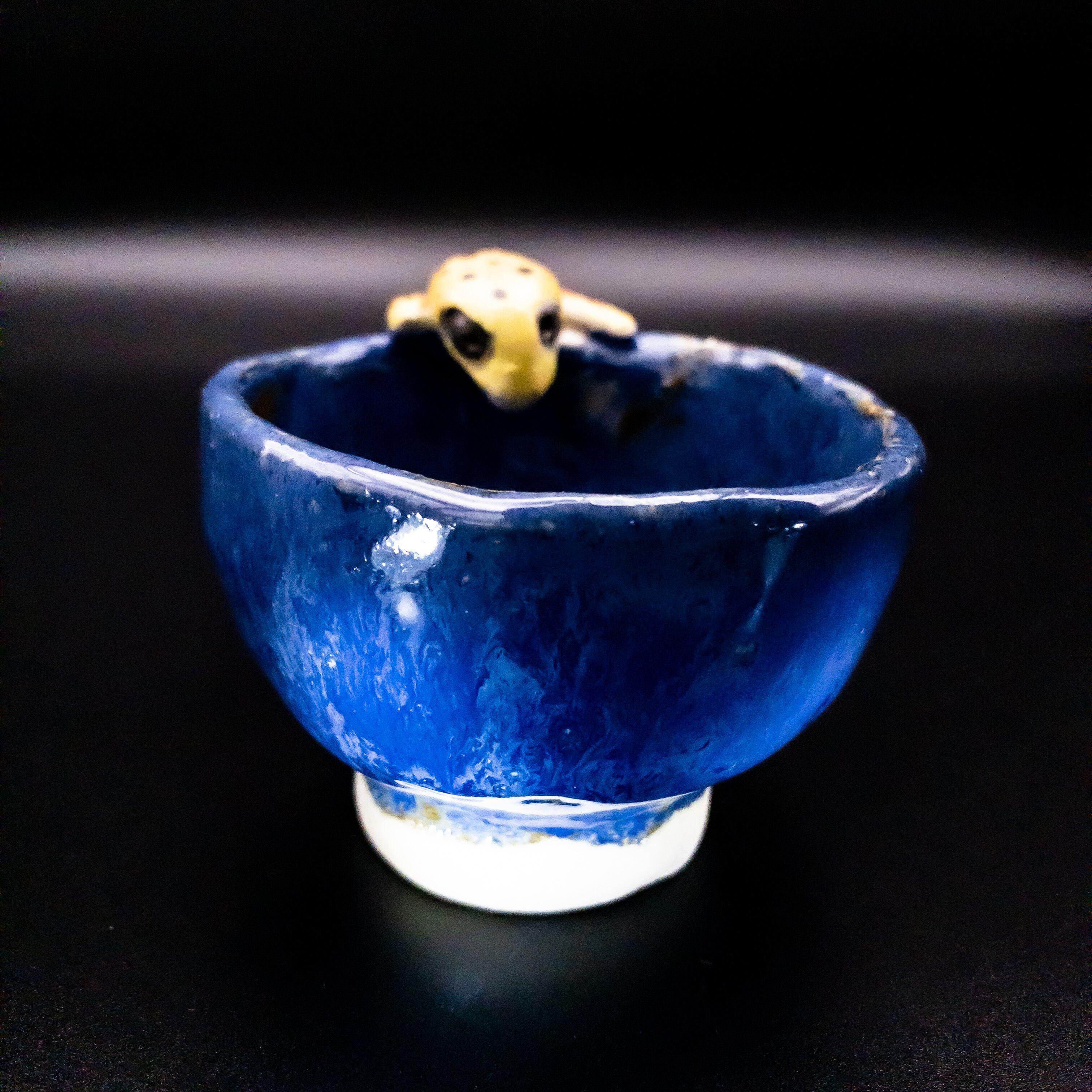 ★緊急値下げ★一点物★エリマキトカゲ 手作り陶芸品
