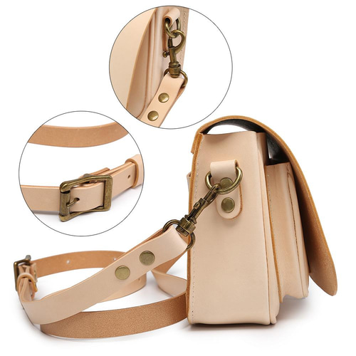 ショルダーバッグ 本革 ミニショルダー ヌメ革 レザー 上品 軽量 斜