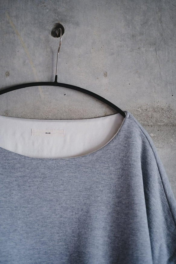 reversible-pullover『amasazu』吊り裏毛 Type 袖付き 6枚目の画像