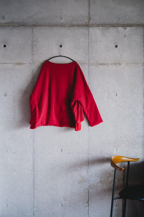 reversible-pullover『amasazu』吊り裏毛 Type 袖付き 12枚目の画像