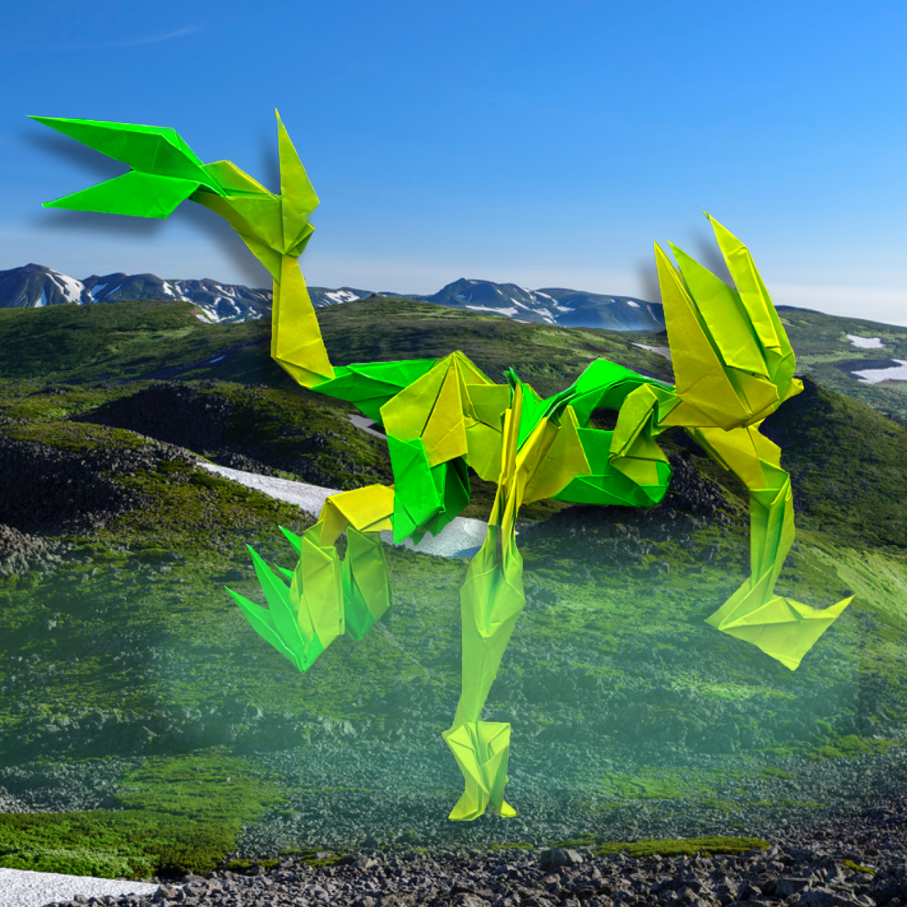 折り紙 ドラゴン ドラゴン 折り紙 46体