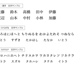 【選べる2サイズ・3カラー】セミオーダーメイド　リサイクルガラス表札(背板付き) 7枚目の画像