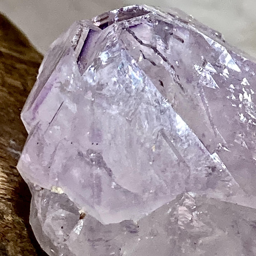 トライゴーニック˚✧₊⁎ 虹入り カクタスアメジスト サボテン水晶 ラフ 