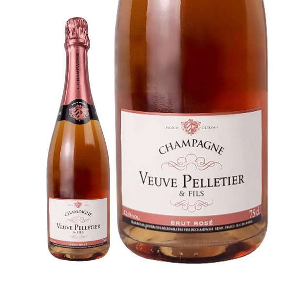 ヴーヴ・ペレティエ ブリュット・ロゼ & ブリュット 750ml セット ヴーヴ・ペレティエ ブリュット・ロゼ & ブリュット 750ml セット