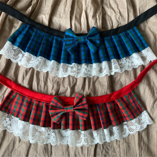 ファミリアチェック　つけ襟スタイ スタイ | ファミリア公式サイト