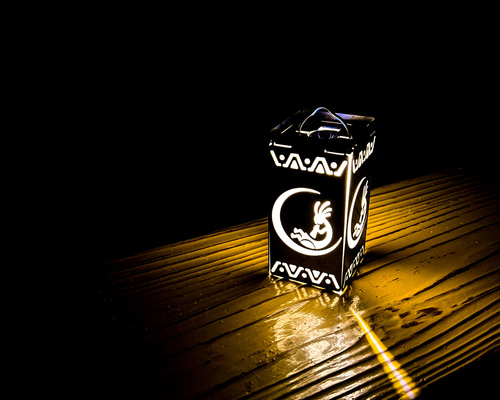 エンリッチ　月ペリ　ランタンシェード　ランタンハンガー ランタンシェード『月ペリ シルバー』収納袋付 | ココペリグッズ