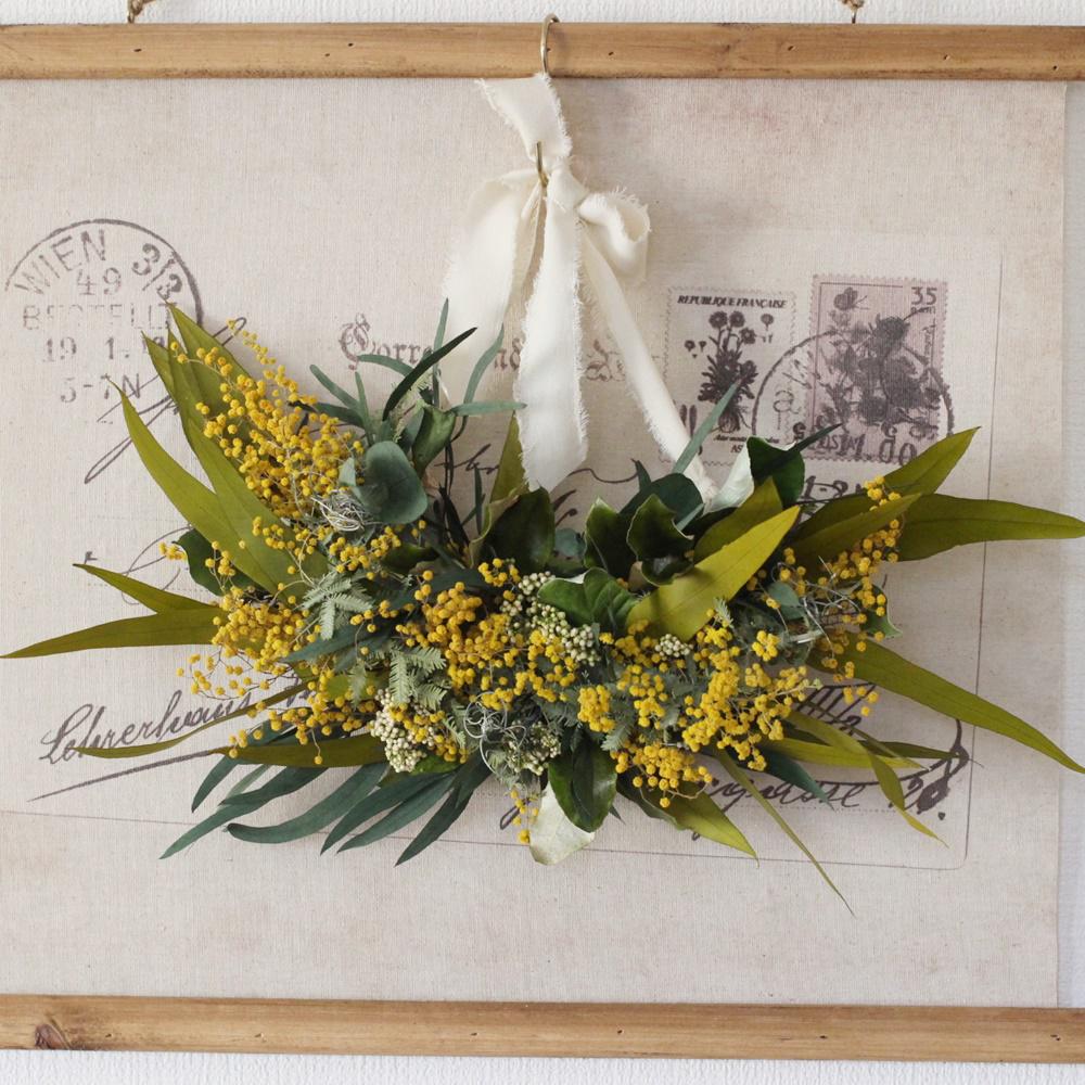 ドライミモザのハーフムーン