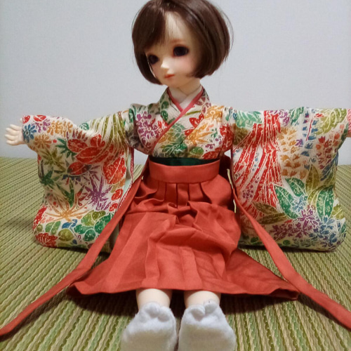 MSDサイズ 十二単着物セット 着物リメイク MSDサイズ 十二単着物
