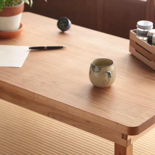 杉の卓袱台(ちゃぶだい) ローテーブル・リビングテーブル あおぞら木工