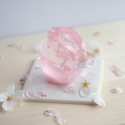 桜花石 Cherry blossom's Epoxite 2025年開花東京産のソメイヨシノを使用 5枚目の画像