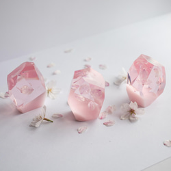 桜花石 Cherry blossom's Epoxite 2025年開花東京産のソメイヨシノを使用 9枚目の画像