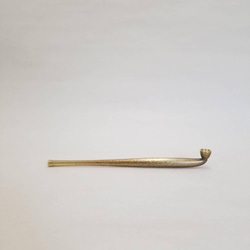 【海】純銀煙管　村田　風景図　キセル　銀細工　アンティーク　重量約27.8g 純銀隅田川型延べ煙管 その他ファッション 天麻仙極寿神の庵
