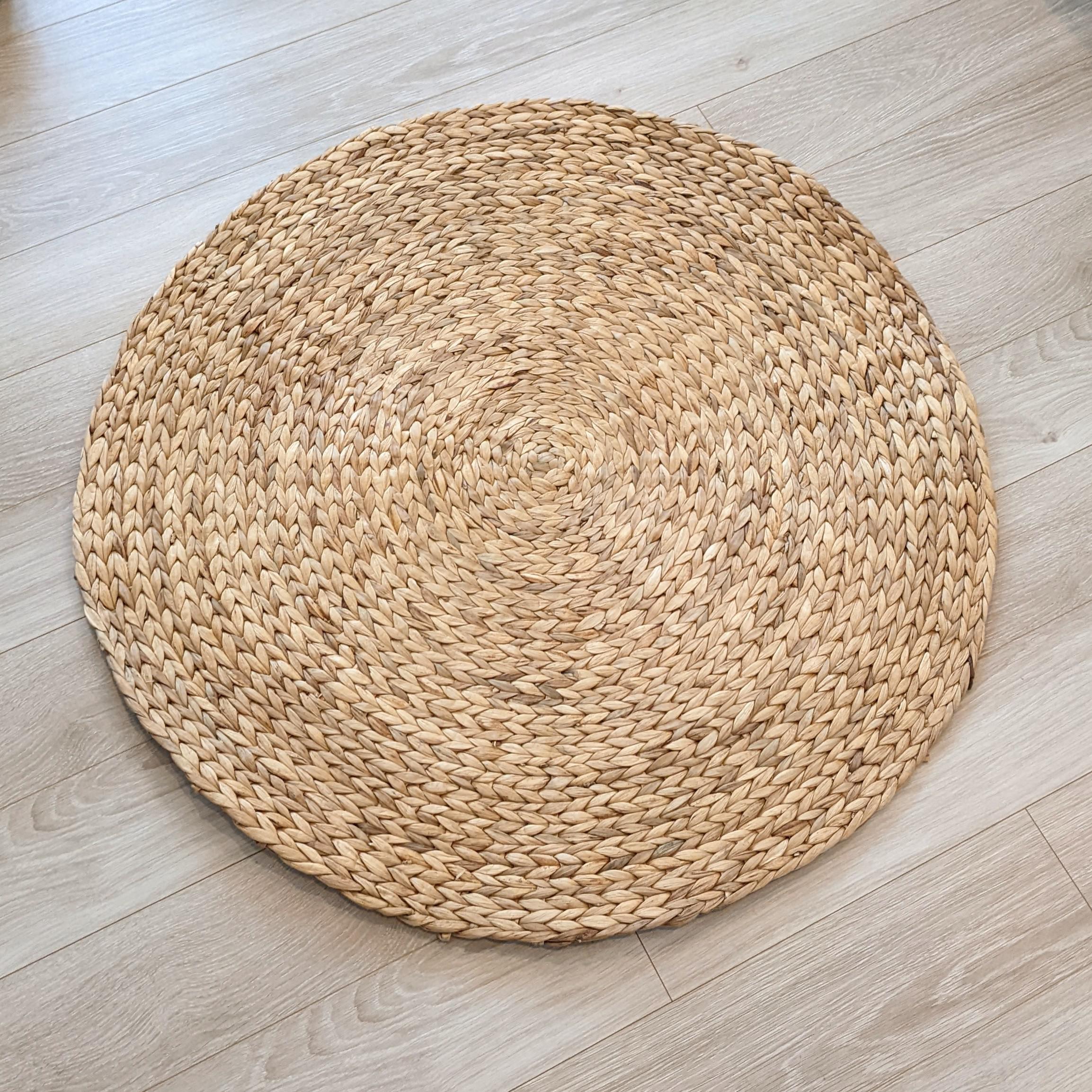 ☆最終値引☆ウォーターヒヤシンス製　ラグ ☆最終値引☆ウォーターヒヤシンス製　ラグ