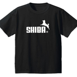 ［SHIBA］5ozシバ 柴犬半袖Tシャツ 面白い おもしろい いぬ うける ネタ プレゼント 2枚目の画像