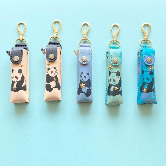 各1点限定品】リップ&消毒ケース（L）アトマイザー付(パンダ) その他