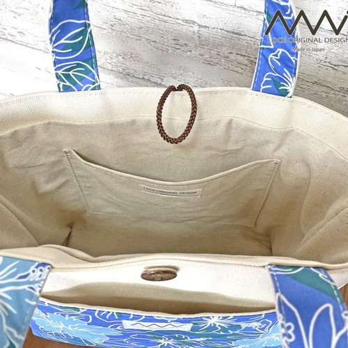 NYLON tote bag / BLUE チューリッL. | FIORAIA