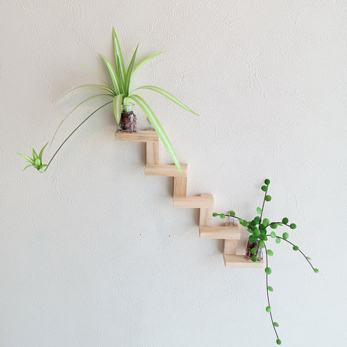 オーダーウォールグリーン フェイクグリーン 壁掛け用 オリヅルラン30