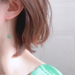 ◇新作ピアス　　Kerry Green Collection   アレルギー対応 3枚目の画像