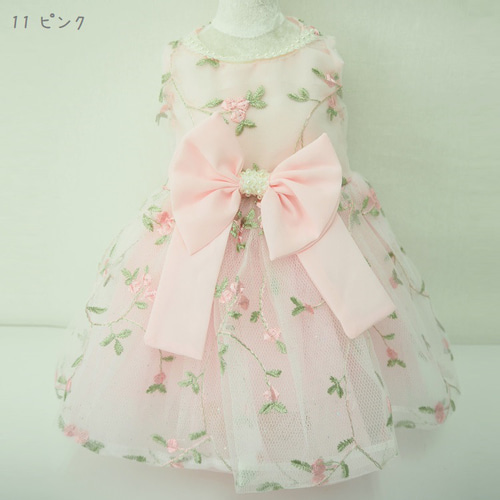 ドレス dress ウェディング パーティー ドックウェア 犬 猫 服