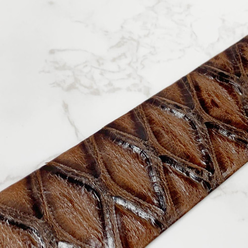 日本製 センザンコウ 穿山甲 ベルト エキゾチックレザー 小物