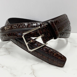 【稀少　未使用級】穿山甲 レザー ベルト Leather Belt: BE402 – 天神ワークス